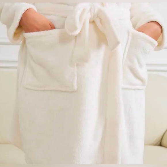 New Luxury Velvet Robe - Sugar Swizzle Women’s Size: One Size Fits Most - Picture 3 of 9